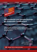 Cover: Nanomaterials and Nanotechnology for Sustainable Development - Trans Tech Publications Ltd