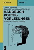 Cover: Handbuch Poetikvorlesungen - De Gruyter
