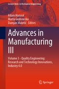 Cover: Advances in Manufacturing III - Springer