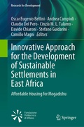 Cover: Innovative Approach for the Development of Sustainable Settlements in East Africa - Springer