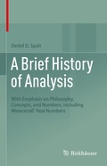 Cover: A Brief History of Analysis - Birkh&auml;user
