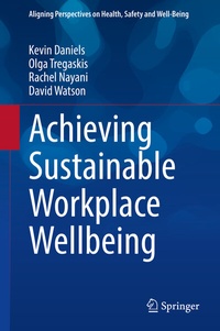 Abbildung von: Achieving Sustainable Workplace Wellbeing - Springer
