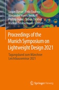 Cover: Proceedings of the Munich Symposium on Lightweight Design 2021 - Springer Vieweg