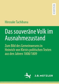 Abbildung von: Das souveräne Volk im Ausnahmezustand - J.B. Metzler