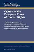Cover: Cyprus at the European Court of Human Rights - Martinus Nijhoff