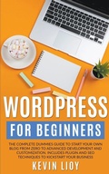 Cover: WordPress for Beginners - Kevin Lioy
