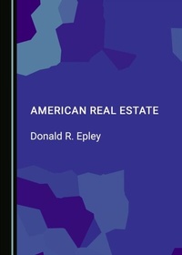 Abbildung von: American Real Estate - Cambridge Scholars Publishing