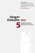 Cover: J&uuml;nger Debatte - Vittorio Klostermann Verlag