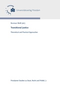 Cover: Transitional Justice - Universit&auml;tsverlag Potsdam