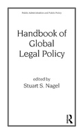 Cover: Handbook of Global Legal Policy - Routledge