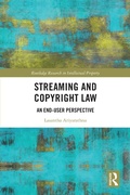 Cover: Streaming and Copyright Law - Routledge
