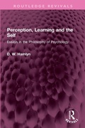 Cover: Perception, Learning and the Self - Routledge
