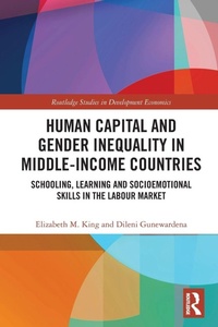 Enlarge image Cover: Human Capital and Gender Inequality in Middle-Income Countries - Routledge