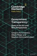 Cover: Government Transparency - Cambridge University Press