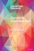 Cover: Gender in Southeast Asia - Cambridge University Press