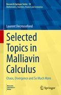 Cover: Selected Topics in Malliavin Calculus - Springer