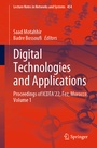 Cover: Digital Technologies and Applications - Springer