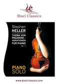 Cover: Thema von Paganini - Variationen f&uuml;r Piano, Op. 26 - Books on Demand