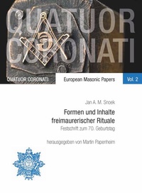 Enlarge image Cover: Formen und Inhalte freimaurerischer Rituale - Salier Verlag