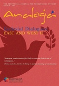 Cover: Analogia - ST MAXIM THE GREEK INSTITUTE