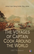 Cover: The Voyages of Captain Cook Around the World (All 7 Volumes) - Madison & Adams Press