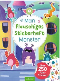 Enlarge image Cover: Mein flauschiges Stickerheft - Monster - arsEdition