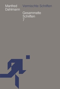 Abbildung von: Vermischte Schriften - ça-ira-Verlag