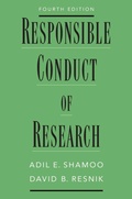 Cover: Responsible Conduct of Research - Oxford University Press Inc