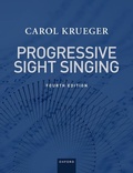 Cover: Progressive Sight Singing - Oxford University Press Inc