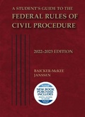 Abbildung von: A Student's Guide to the Federal Rules of Civil Procedure, 2022-2023 - West Academic Press