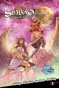 Cover: Sinbad Rogue of Mars #3 Volume 2 - TidalWave Productions