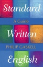 Cover: Standard Written English - Edinburgh University Press