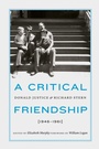 Cover: A Critical Friendship - University of Nebraska Press