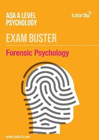 Abbildung von: AQA A Level Psychology Forensic Psychology ExamBuster Revision Guide - Tutor2u Limited