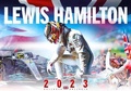Cover: Lewis Hamilton 2023 Calendar - Red ML Rock Publishing