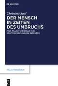 Cover: Der Mensch in Zeiten des Umbruchs - De Gruyter