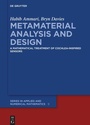 Cover: Metamaterial Analysis and Design - De Gruyter