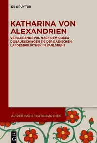 Abbildung von: Katharina von Alexandrien - De Gruyter