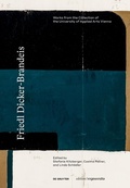Cover: Friedl Dicker-Brandeis - De Gruyter