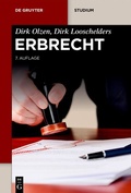 Abbildung von: Erbrecht - De Gruyter