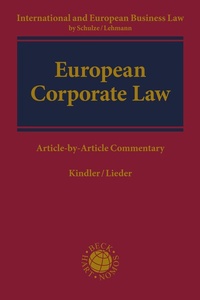 Abbildung von: European Corporate Law - Nomos