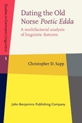 Cover: Dating the Old Norse Poetic Edda - John Benjamins Publishing Company