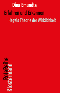 Abbildung von: Erfahren und Erkennen - Vittorio Klostermann Verlag