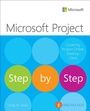 Cover: Microsoft Project Step by Step (Covering Project Online Desktop Client) - Addison Wesley