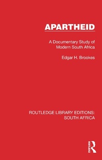 Abbildung von: Apartheid - Routledge