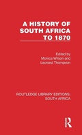 Cover: A History of South Africa to 1870 - Routledge