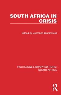 Abbildung von: South Africa in Crisis - Routledge