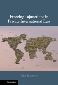Bild: Freezing Injunctions in Private International Law - Cambridge University Press