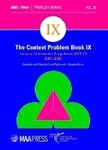 Cover: The Contest Problem Book IX - American Mathematical Society