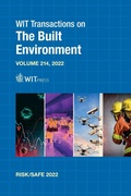 Cover: Risk Analysis, Hazard Mitigation and Safety and Security Engineering XIII - WIT Press